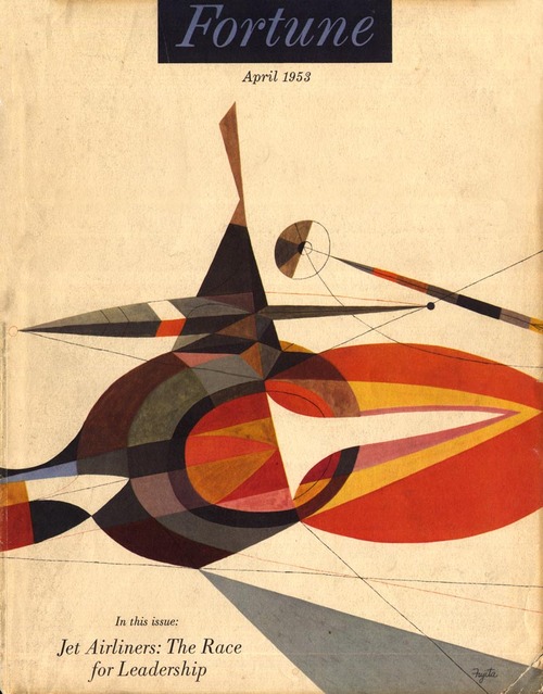 abstract cover of fortune magazine