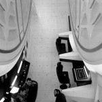 Black & white still from 2001 A Space Odyssey