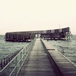 wooden deck leading to an over-water deck
