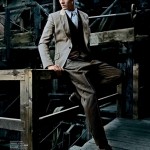 man in a three piece suit and a hat