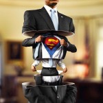 Ad for a newspaper featuring Barack Obama as a Matrioshka doll