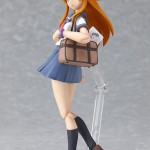 photograph of a figma poseable figure of a japanese schoolgirl
