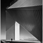 black & white picture of observatory