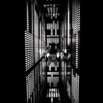 astronaut bowman in hal 9000 chamber