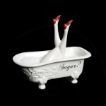 Blaue Blume Sugar Bowl