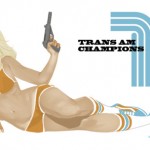 woman in yellow bikini with gun