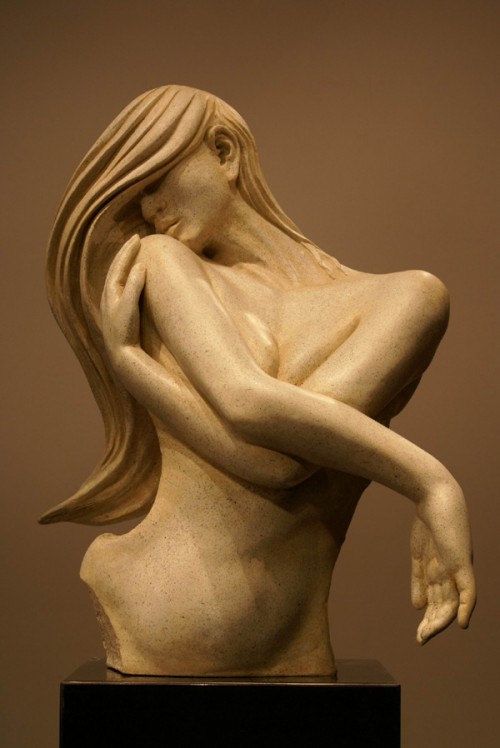 Art Deco nude statue - Peace