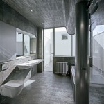 interior of bathroom