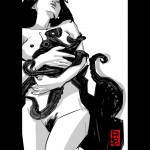 Woman and octopus by Antonello Becciu