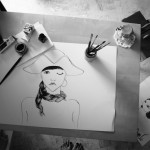 Ink illustration by Chiara Attorre