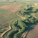 Riparian buffer on Bear Creek in Story County Iowa