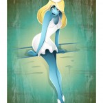 Smurfette by Charlene Chua