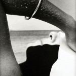 close up of woman on beach