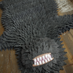 monster skin rug by joshua ben longo