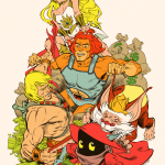 thundercats vs he-man and she-ra by adam moore