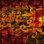 Light painting mosaic by Brian Matthew Hart