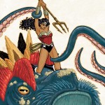 wonder woman vs sea monster by cliff chiang