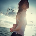Polina Rabtseva - self portrait