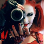 jackolyn as harley quinn recreating killing joke cover