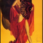 spanish nude with fans by rolf armstrong