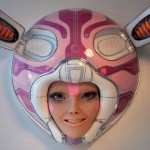 Full Beam, fiberglass and silicone, 20 x 18 inches