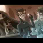 Bat Man, Cat Woman, Robin and Riddler
