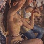 Ballet washroom - Zinaida Serebriakova