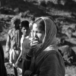 Actress Devika Rani on the sets of Izzat by Josef Wirsching