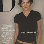 Chandra North - magazine cover model
