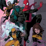 Avenging Spider-Man. 2012. (Inked by Joe Rivera) on Marvel board, 11 × 17.25″.
