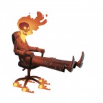 Office Chair Ghost Rider by ~bear65 on deviantART