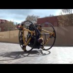 EDWARD – Electric Diwheel With Active Rotation Damping