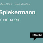 Type On Screen by Erik Spiekermann