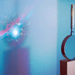 Magnifying glass projection animated GIF by Dorota Pankowska