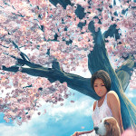 Under cherryblossom tree - Zheng Xun See