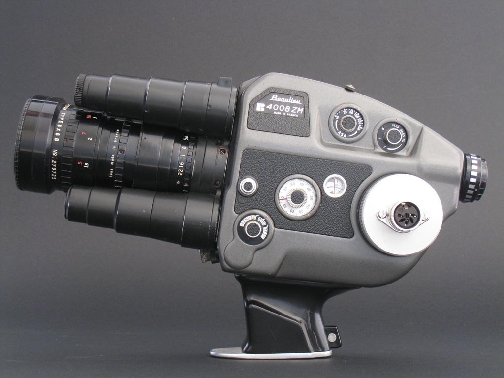 Beaulieu 4008ZM 8mm film video camera