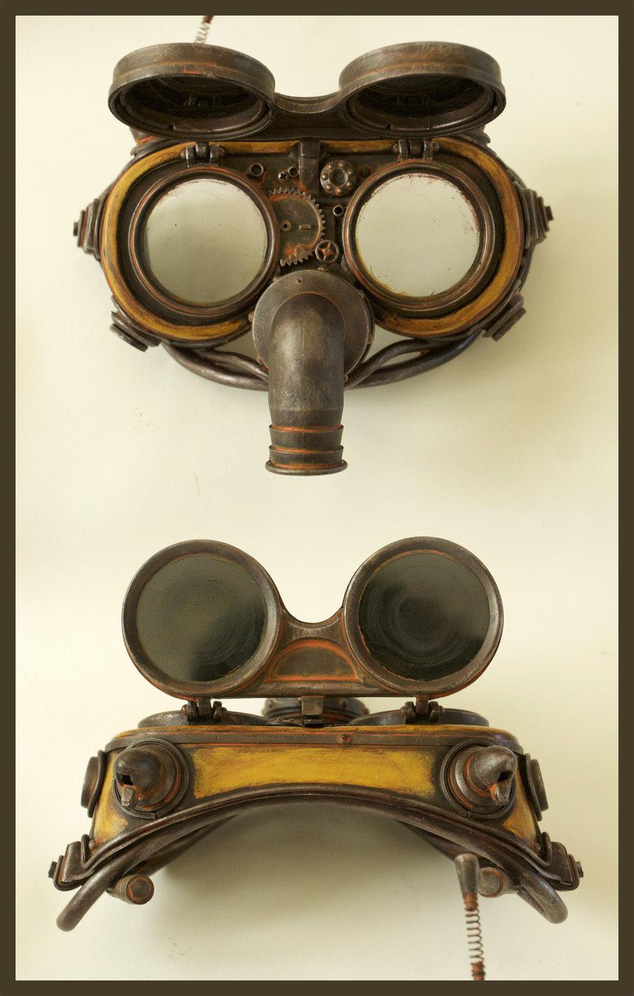 Eteheroscope steampunk goggles