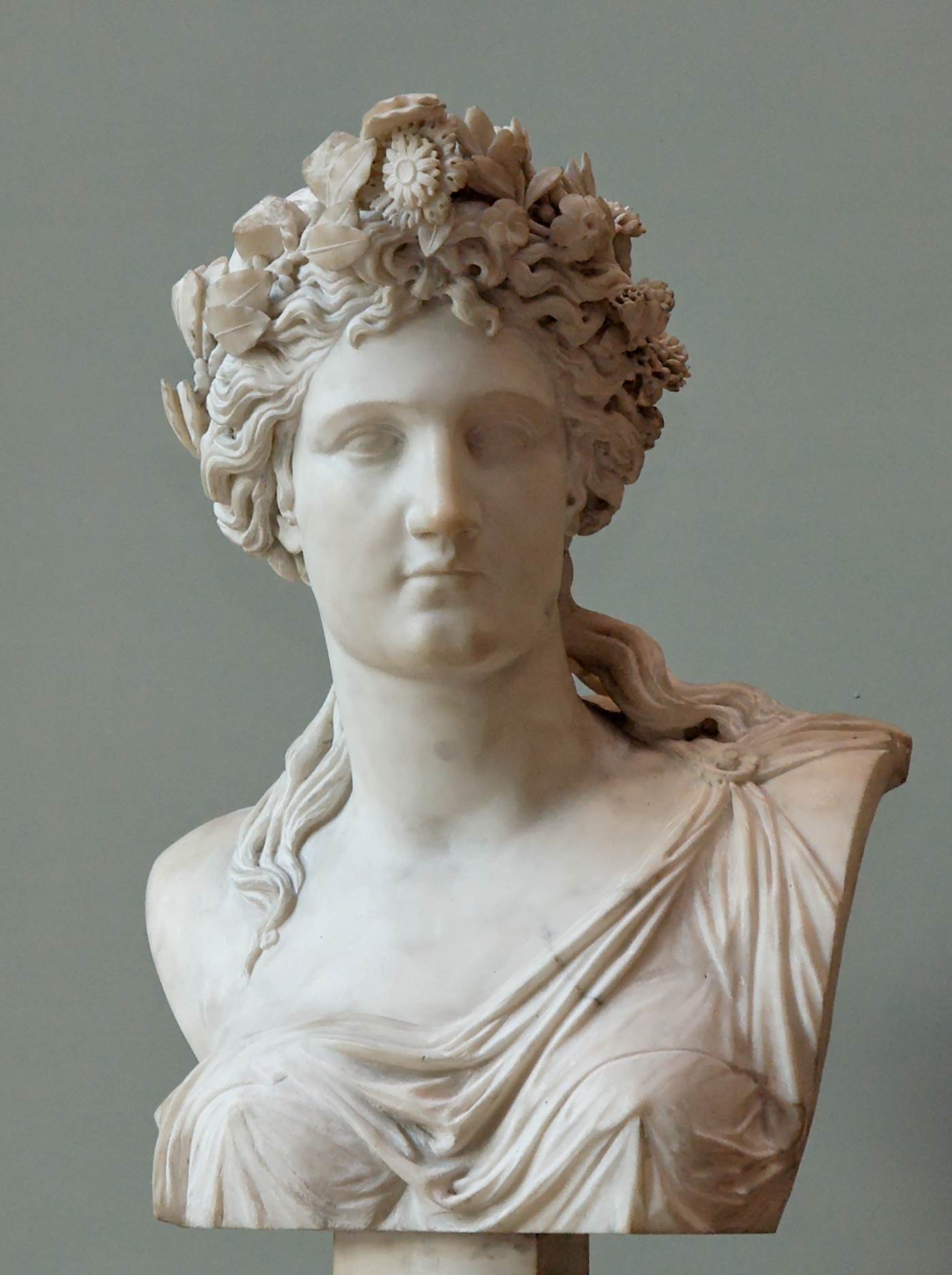 Corinne bust, Louvre
