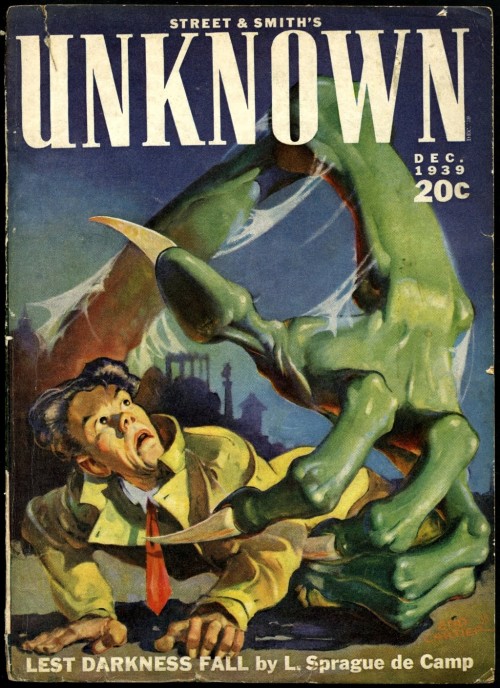 Cover of unknown magazine by Edd Cartier