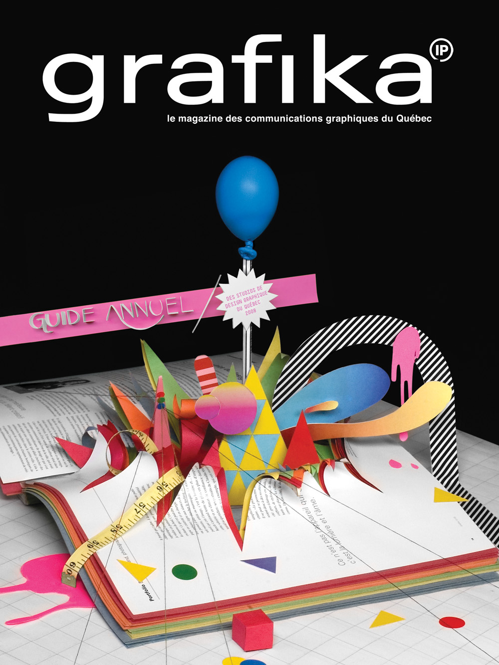 Grafika - graphic communication magazine cover
