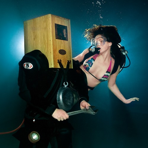 Diver & Nymph by Viktor Lyagushkin