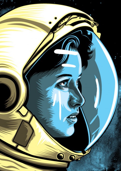 Anna Fisher - astronaut - by David Maclennan