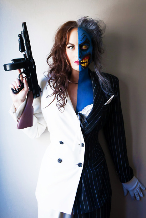 meagan marie cosplay as lady two-face