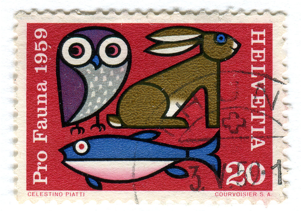 Switzerland Postage Stamp - Pro Fauna