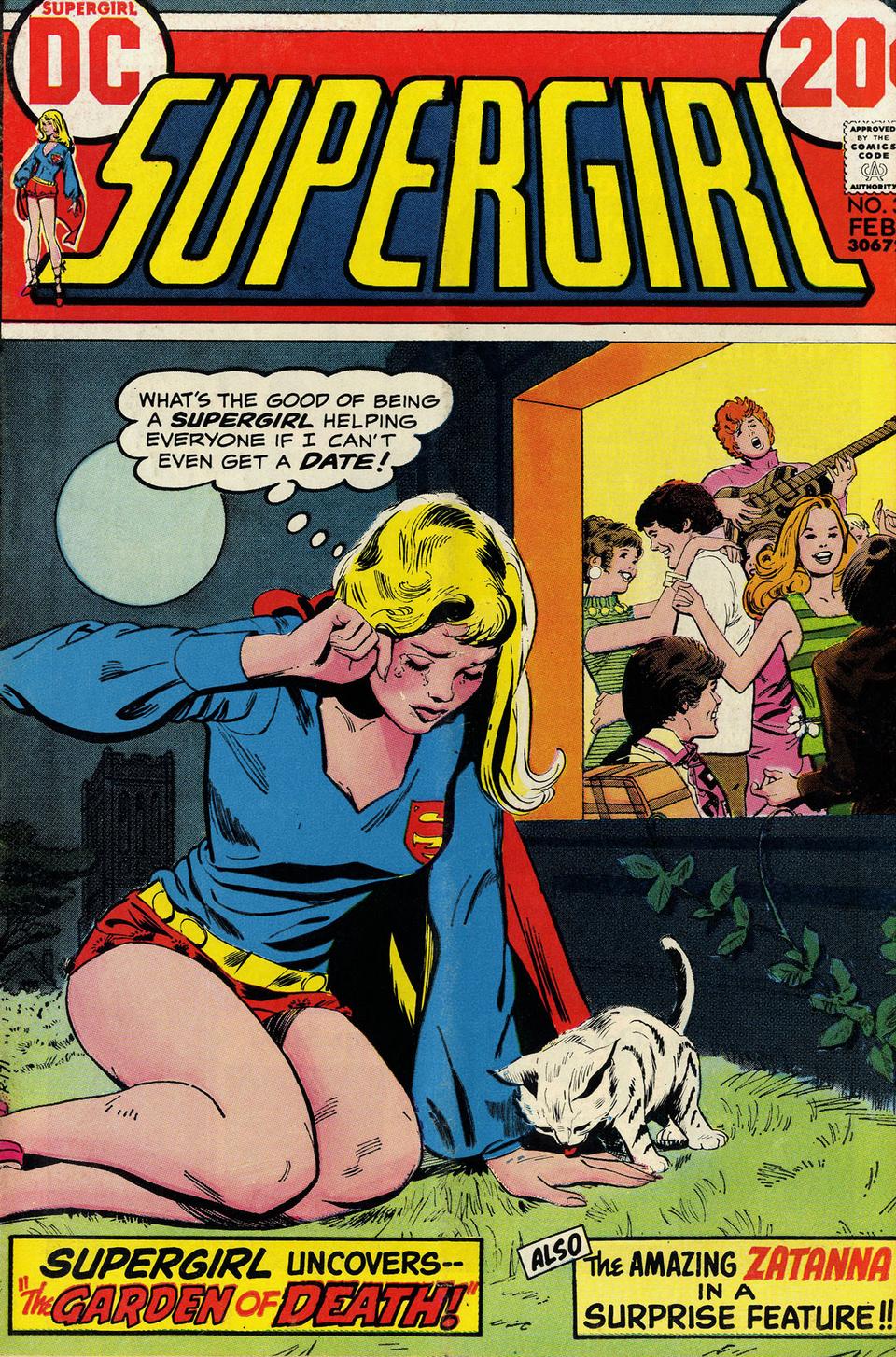 Supergirl crying over social ineptitude