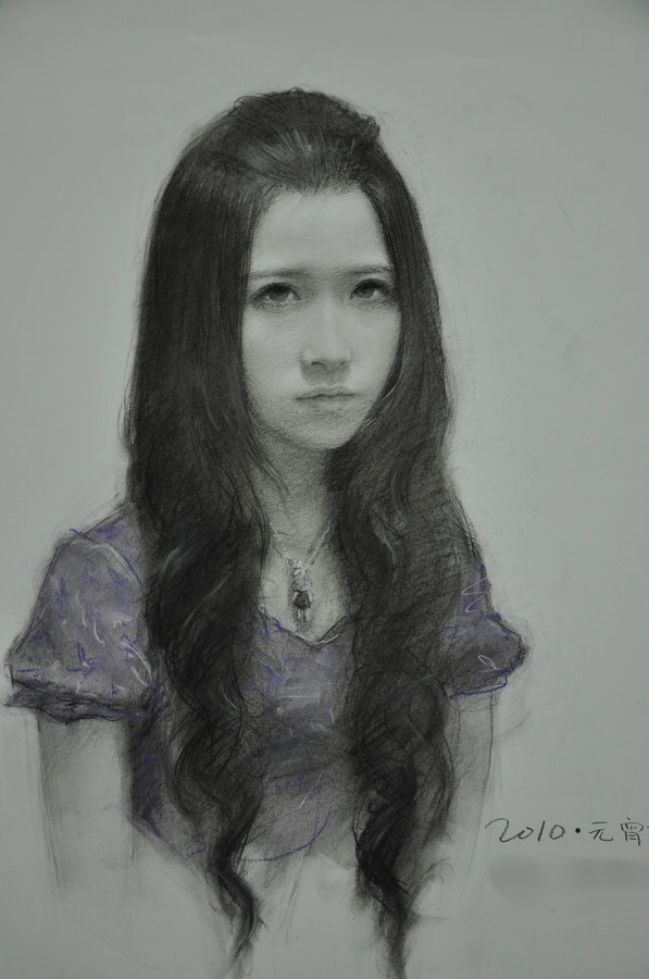 Portrait sketch by Dein